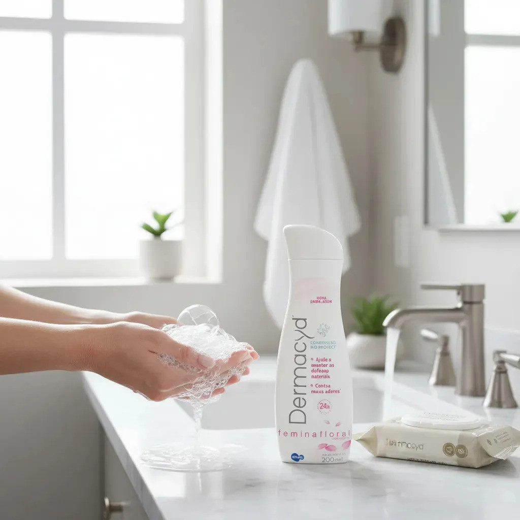 Sabonete Líquido Íntimo Femina Floral 200ml + Lenço Umedecido Dermacyd Neutralize com 16 Lenços