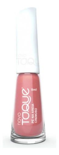Esmalte Acabamento Cremoso 8 ml Toque - Opções Pe Na Areia