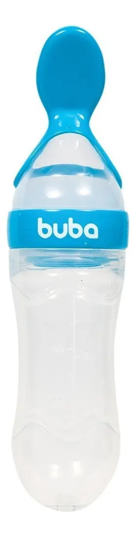 Colher Dosadora Buba - Oferecer Papinha E Leite Materno Cor Azul