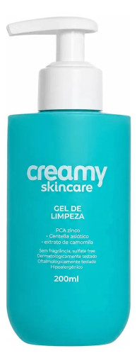Gel De Limpeza Creamy Sem Fragrância 200ml