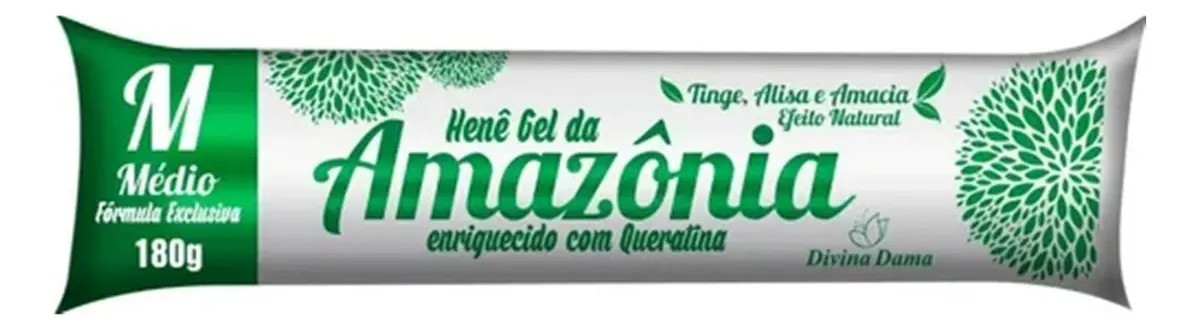 Alisante Henê Gel Da Amazônia Bisnaga Médio 180g - 1 Unidade