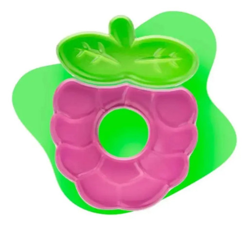 Mordedor de Água Uva Silicone Massageador Gengiva