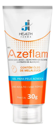 Azeflam Gel 30g - Para Manchas De Acnes Acneica