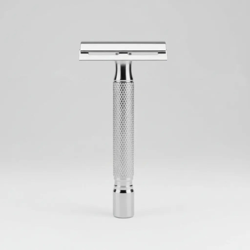 Aparelho Barbear Antigo De Metal Barba Retrô + LaminaS