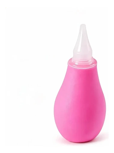 Aspirador Nasal Sugador Bebê Rosa BPA Free