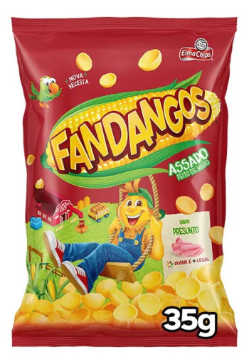 Salgadinho De Milho Fandangos Sabor Presunto Pacote 35g Elma Chips