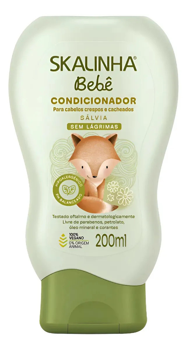 Condicionador Skalinha Bebê Crespos E Cacheados