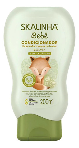 Condicionador Skalinha Bebê Crespos E Cacheados