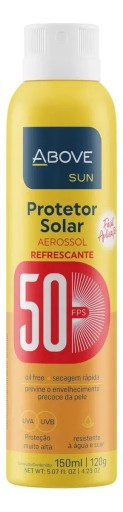 Protetor Solar Sun Spray FPS 50 150ml Above