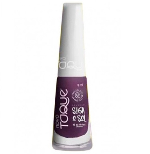 Esmalte Cremoso Novo Toque Siga Sol Tô de Férias 8ml