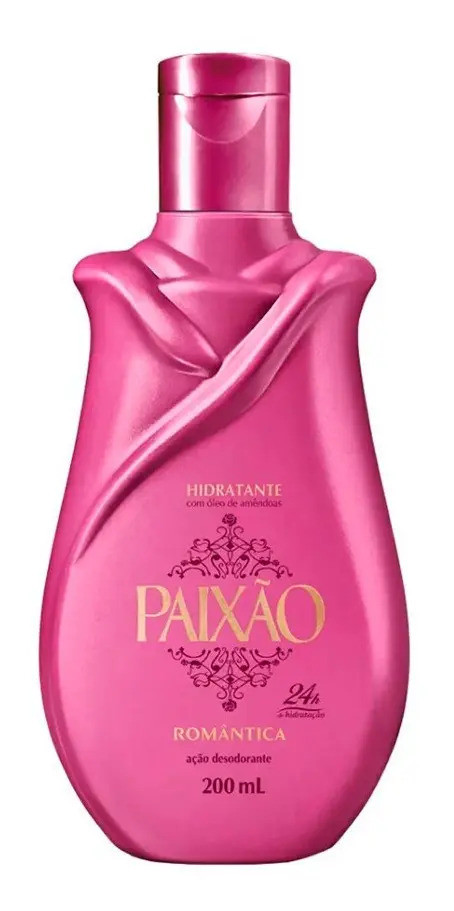 Hidratante Desodorante Corporal Romântica Paixão Frasco 200ml