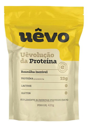 Proteína UÊVO em pó sabor Baunilha x 420g