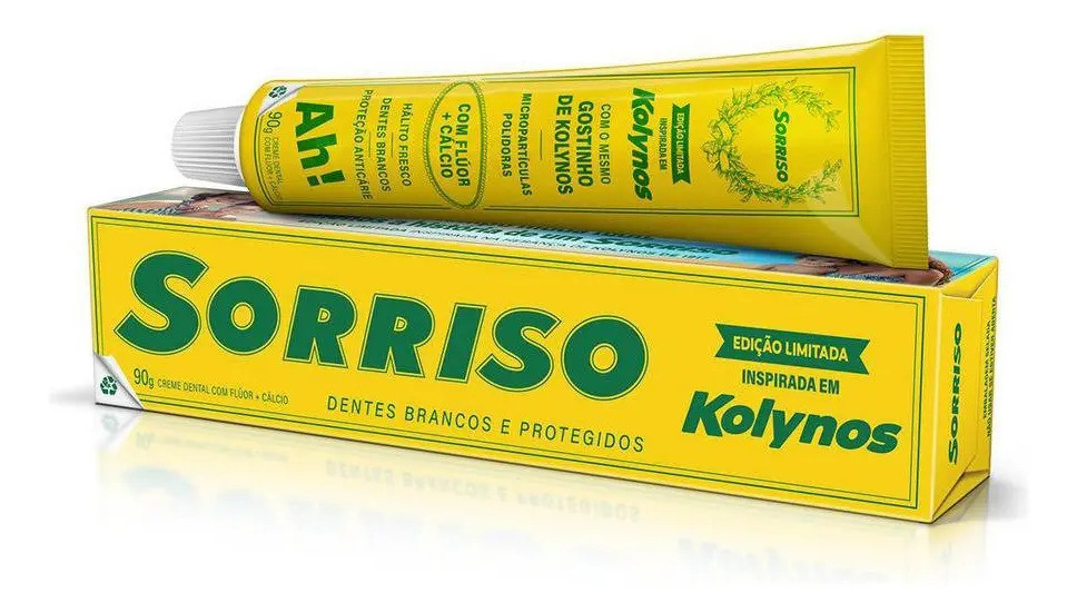 Creme Dental Sorriso Edição Limitada Kolynos 90g